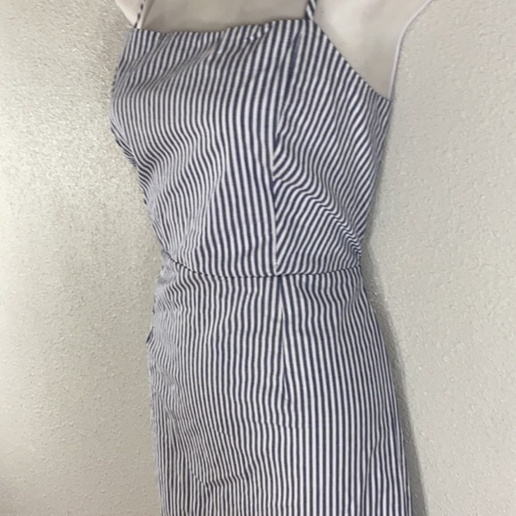 NWT Kendall + Kylie blue white stripe dress - Picture 7 of 10